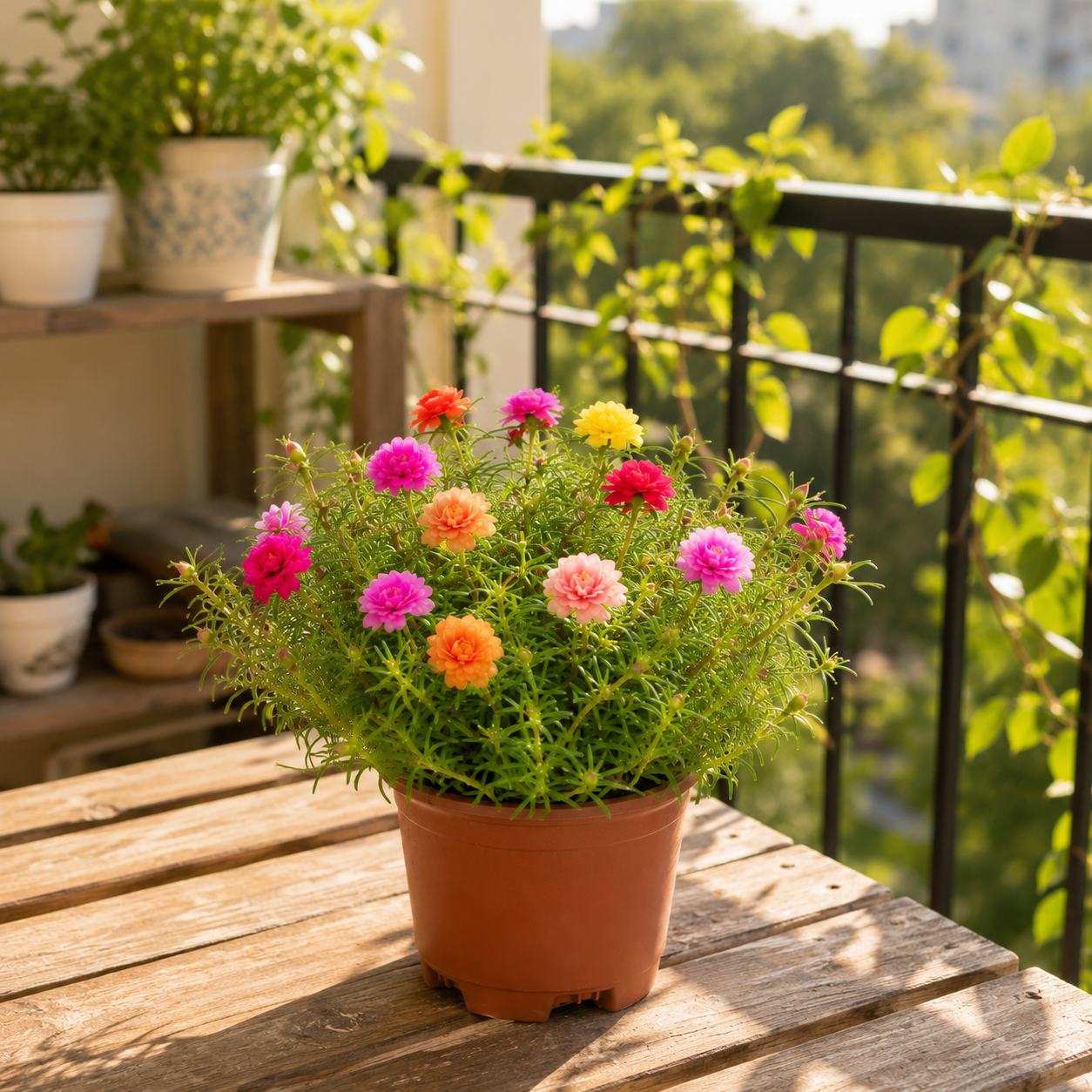 🌸 Portulaca Plant (Moss Rose)