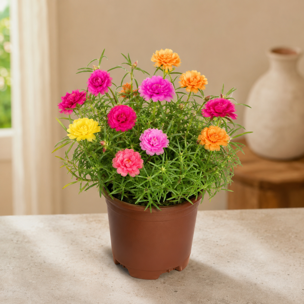 🌸 Portulaca Plant (Moss Rose)