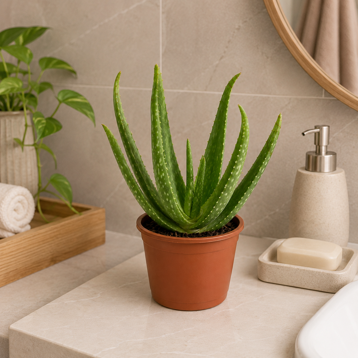 Aloe Vera Plant – Live Medicinal & Indoor Succulent Plant